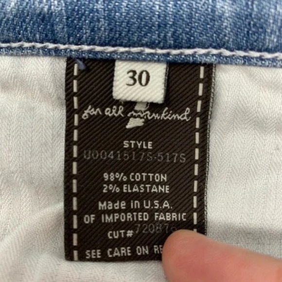 7 For All Mankind Gwenevere Super Skinny Jeans - Picture 3 of 5